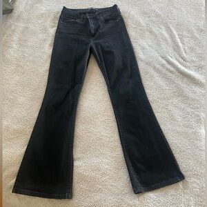 Just Black Women's Dark Flare Jeans